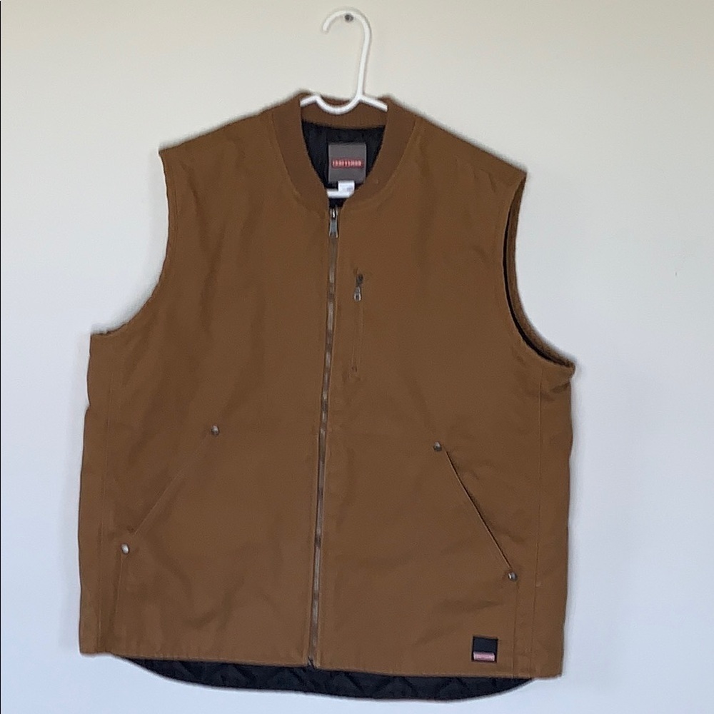 Craftsman Quilt Lined Utility Vest Men’s Size XL